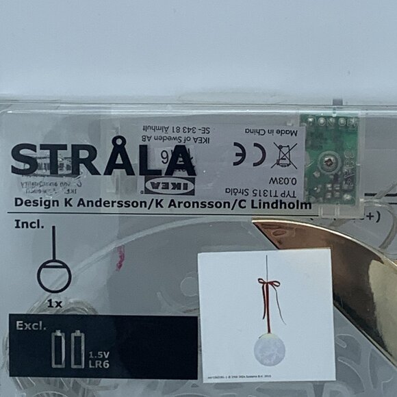 IKEA STRÅLA LED Pendant Lamp Kit - Set of 2 (Sealed) - Picture 9 of 12